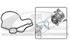 Прокладка вакуумного насоса 1.9D TYP MM 82687