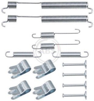 Планка супорта (переднього) прижимна (к-кт) Nissan Qashqai II/Renault Kadjar/Megane IV 13- A.B.S. 0053Q