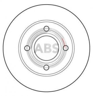 Гальмівний диск A.B.S. 15765
