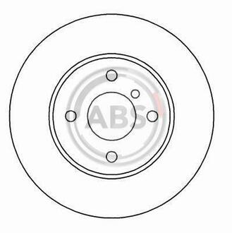 Гальмiвнi диски A.B.S. 15766 (фото 1)