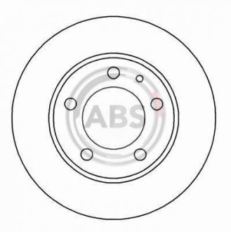 Гальмівний диск A.B.S. 15769 (фото 1)