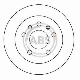 Гальмівний диск задн. Vectra/Omega/Omega/Senator/Carlton/Senator/Royale 78-05 A.B.S. 15818 (фото 1)