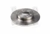 Диск тормозной SEAT/VW TOLEDO/CADDY/GOLF/VENTO передн. (ABS) A.B.S. 15935 (фото 2)