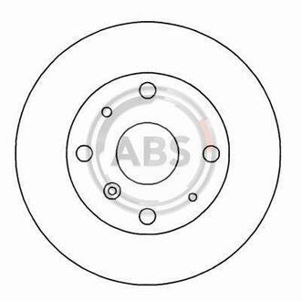 Гальмівний диск A.B.S. 15943 (фото 1)