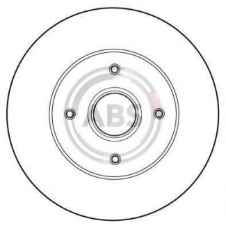 Гальмівний диск A.B.S. 16058 (фото 1)