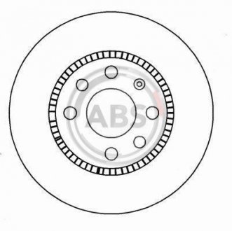 Гальмівний диск A.B.S. 16093 (фото 1)
