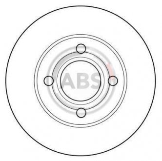 Гальмівний диск A.B.S. 16096 (фото 1)