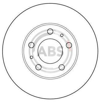 Гальмiвнi диски A.B.S. 16291 (фото 1)