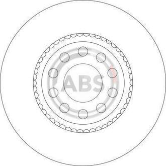 Гальмiвнi диски A.B.S. 16328 (фото 1)