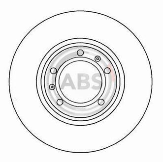 Тормозной диск A.B.S. 16331