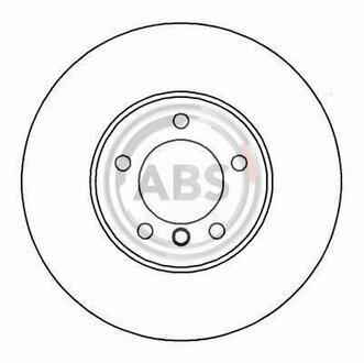Гальмівний диск A.B.S. 16332 (фото 1)