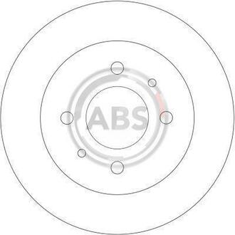 Гальмівний диск A.B.S. 16476 (фото 1)