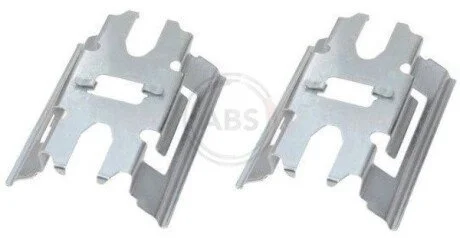 Комплект монтажний гальмівних колодок перед Sprinter 616CDI W905 (Brembo) 03> A.B.S. 1663Q