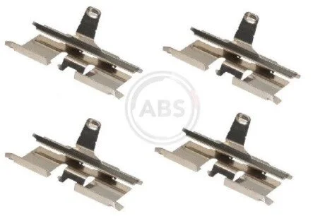 Комплектуючі, колодки дискового гальма A.B.S. 1692Q