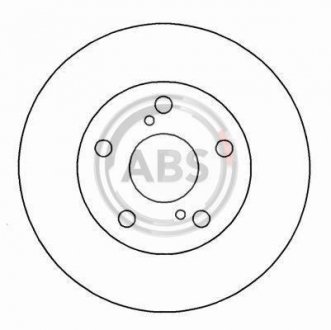 Гальмівний диск A.B.S. 16942 (фото 1)