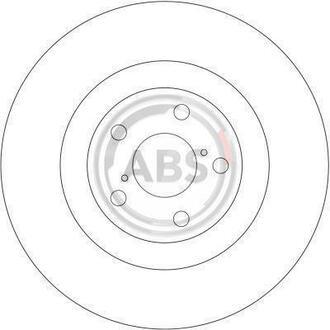 Гальмiвнi диски A.B.S. 17020 (фото 1)