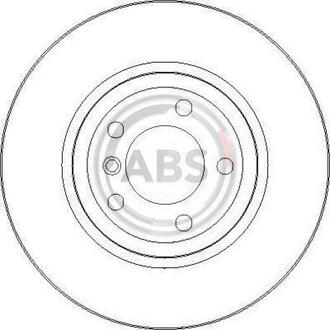 Гальмівний диск A.B.S. 17025 (фото 1)