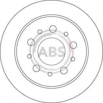Гальмівний диск A.B.S. 17030 (фото 1)