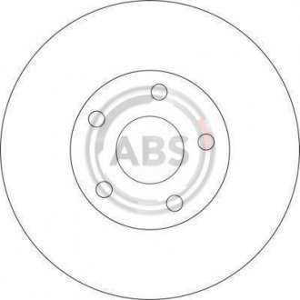 Гальмівний диск A.B.S. 17051 (фото 1)