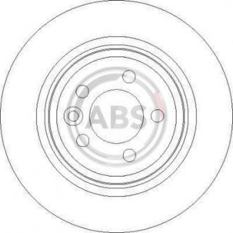 Гальмівний диск A.B.S. 17060 (фото 1)