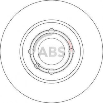 Гальмівний диск A.B.S. 17195 (фото 1)