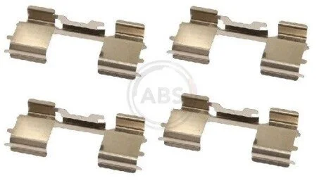 Комплектуючі, колодки дискового гальма A.B.S. 1726Q