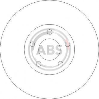 Гальмівний диск A.B.S. 17319