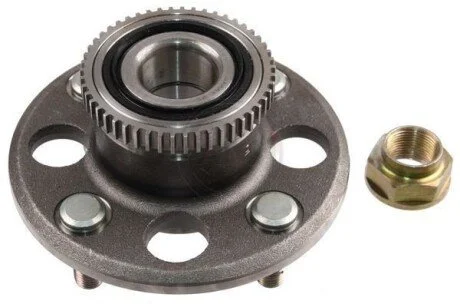 Фото 1 - підшипник маточини задн. Honda Civic VI 95-01 (+ABS) (барабанне гальмо) A.B.S. 200971 Підшипник маточини задн. Honda Civic VI 95-01 (+ABS) (барабанне гальмо) A.B.S. 200971 (фото 1)