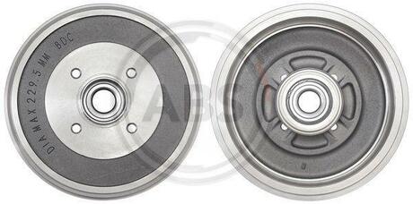 Гальмiвнi барабани з пiдшипником A.B.S. 2758SC