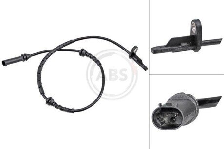 CZUJNIK ABS MINI COOPER 13- PRZOD A.B.S. 32330 (фото 1)
