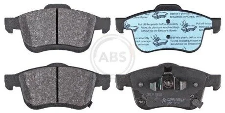 Дисковые тормозные колодки A.B.S. 35037