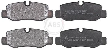 Гальмiвнi колодки дисковi заднi A.B.S. 35056