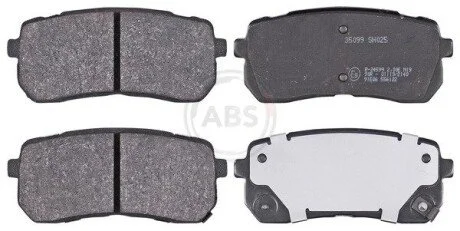 Тормозные колодки дисковые A.B.S. 35099