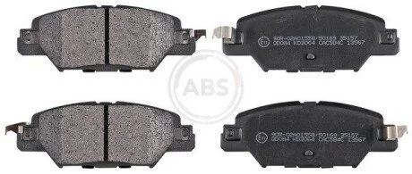 Гальмiвнi колодки дисковi заднi A.B.S. 35157