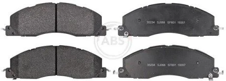 Колодки гальмівні, дискові A.B.S. 35234