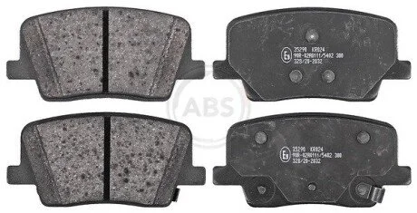 Комплект гальмівних колодок задній A.B.S. 35290