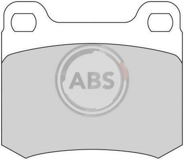 Гальмівні колодки, дискове гальмо (набір) A.B.S. 364981