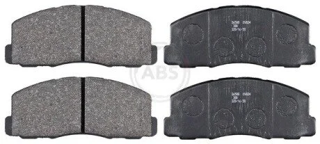 Гальмівні колодки, дискове гальмо (набір) A.B.S. 36508