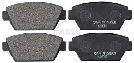Гальмівні колодки, дискове гальмо (набір) A.B.S. 36609