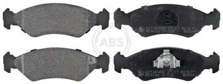 Колодки гальмівні перед. Fiesta/KA (95-08) A.B.S. 36707