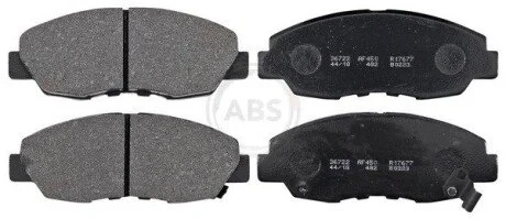 Гальмівні колодки дискові (1 к-т) A.B.S. 36722 (фото 1)