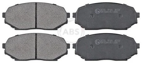 Гальмівні колодки, дискове гальмо (набір) A.B.S. 36725