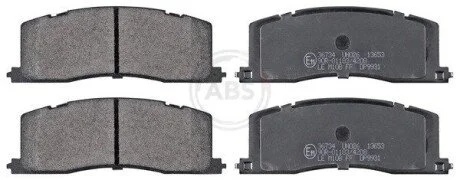 Гальмівні колодки, дискове гальмо (набір) A.B.S. 36734