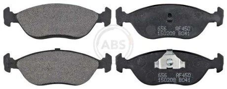 Фото 1 - гальмівні колодки, дискове гальмо (набір) A.B.S. 36762 Гальмівні колодки, дискове гальмо (набір) A.B.S. 36762 (фото 1)