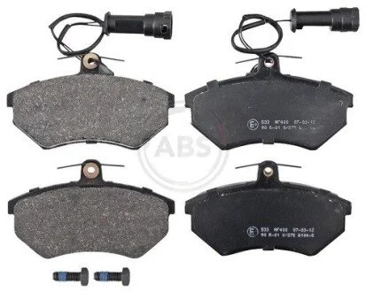 Гальмiвнi колодки дисковi з датчиком A.B.S. 36791