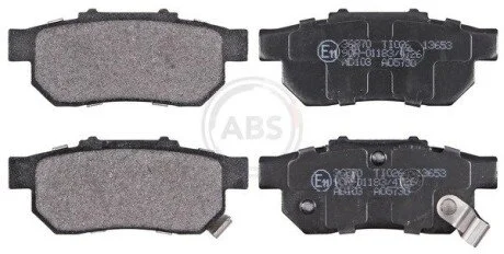 Гальмiвнi колодки дисковi A.B.S. 36870