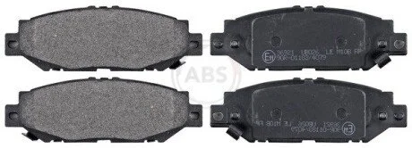 Гальмівні колодки, дискове гальмо (набір) A.B.S. 36921