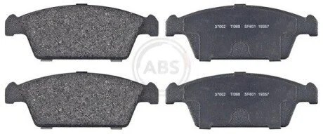 Гальмівні колодки, дискове гальмо (набір) A.B.S. 37002 (фото 1)