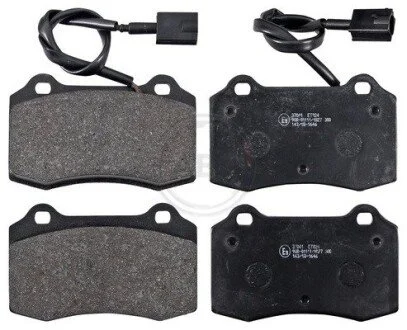 Гальмівні колодки, дискове гальмо (набір) A.B.S. 37041
