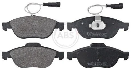 Гальмівні колодки, дискове гальмо (набір) A.B.S. 37064